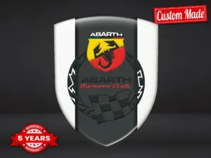 Fiat Abarth Adesivi Vinile Auto Su Misura Resistenti Limitati Stile